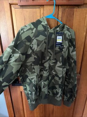 Under Armour Green Camouflage Hoodie